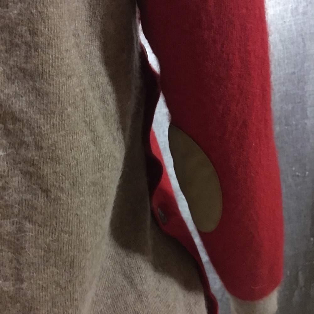 J. Crew Side-Button Colorblock Sweater - Picture 3 of 4